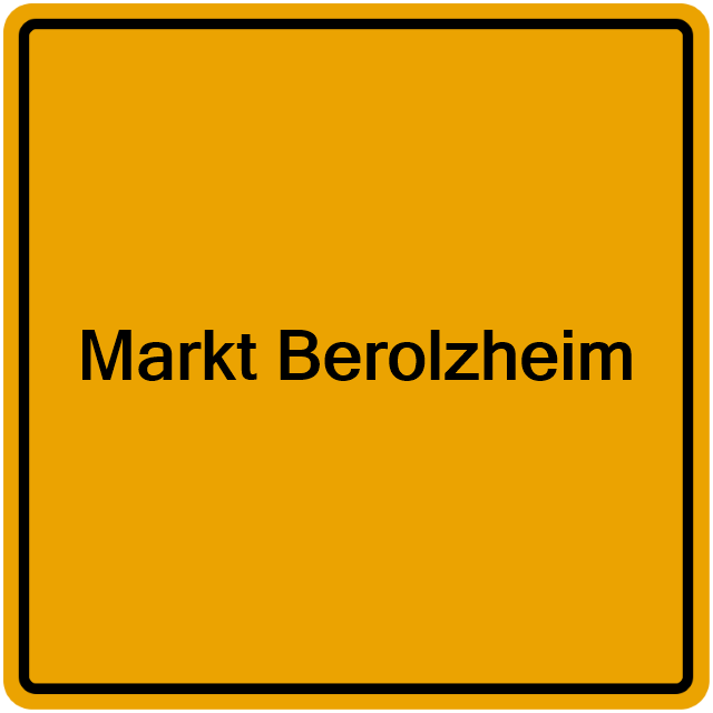 Einwohnermeldeamt24 Markt Berolzheim